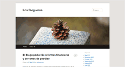 Desktop Screenshot of losblogueros.net